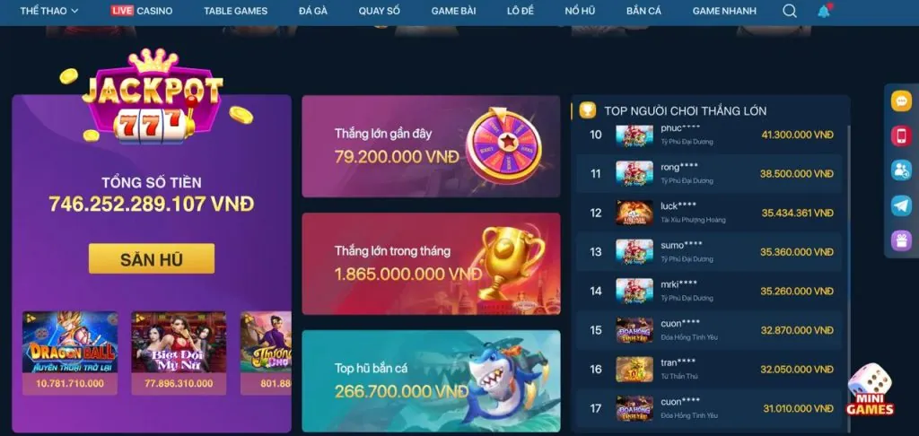 Top Game Bắn Cá 888b chính thức